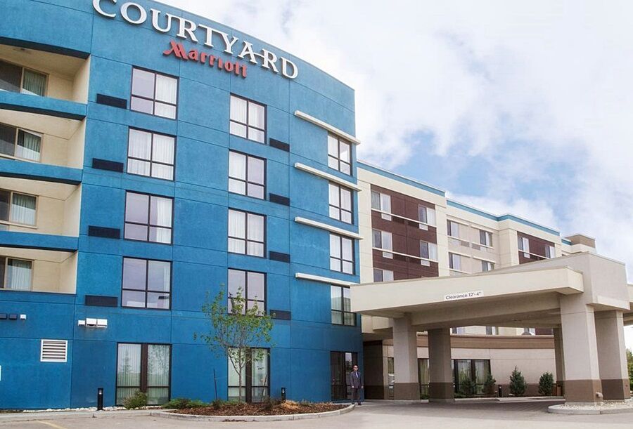Hotel Courtyard By Marriott Edmonton West Exteriér fotografie